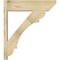 Ekena Millwork Olympic Slat Rough Sawn Outlooker, Douglas Fir, 8"W x 30"D x 34"H OUT08X30X34OLY06RDF - alternate 4
